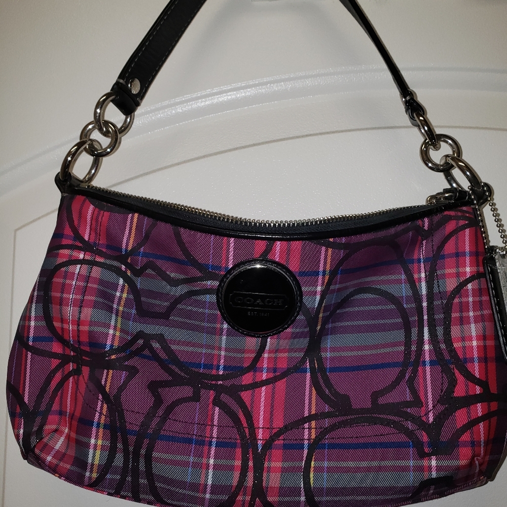Multicolored Coach purse - Picture 6 of 13